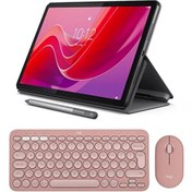 Resim Lenovo Tab K11 TB330FU 11" 4GB 128GB WUXGA Wi-Fi Tablet ZADC0072TR Kılıf-Lenovo Tab Pen-Pebble 2 Klavye Mouse Pembe 