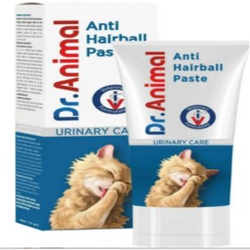 Resim VET Dr. AnimaI Urinary & Anti-Hairball Kedi Malt Macunu idrar Yolu Koruyucu (Kızılcık Özlü) 