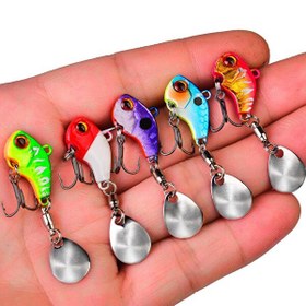 Resim Valkyrie LRF Kaşık Kuyruklu Titreşimli Wobbler 14 GR 6 CM Spin ve Baitcasting için Uygun Balık Olta Yem Seti - 5 Adet 