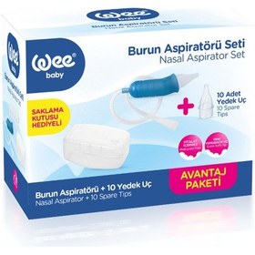 Resim Burun Temizleyici Aspiratör Seti 10 Adet Yedek Uç 