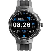 Resim Wiwu 36 mm SW06 Akıllı Saat 1.28" IP68 Waterproof Tft LCD Watch Ios & Android Uyumlu Siyah Siyah 2 