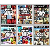 Resim Playstatıon 2 - Gta Serisi 6 Oyunluk Set - Sadece Çipli Cihazlar Için! 