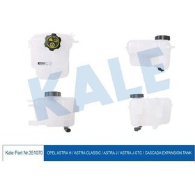 Resim Kale-351070 - Yedek Su Deposu Opel Astra H Astra J 1.4 1.6 1.8 