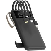 Resim 4 Çıkışlı Digital Göstergeli Fenerli 10.000 Mah Powerbank 