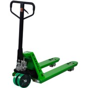 Resim Sanica 2500kg Kapasiteli 1220mm Poliüretan Tekerlekli Manuel Transpalet 