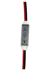 Resim 5-24 Volt 3 Tuşlu Mini Dimmer Flaşör Led Animasyon Devresi 1 Adet 