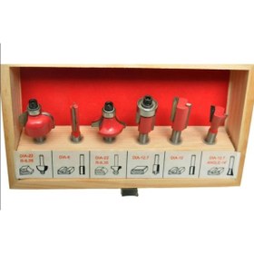 Resim kohertz FREZE SETİ 6 MM 6 PARÇA 