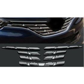 Resim Renault Kadjar Uyumlu Ön Panjur Krom 2015 - 2019 