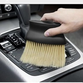 Resim Point Ultra Yumuşak Kıllı Premium Araç Içi Detay Temizleme Toz Fırçası Yatay Geniş Model - 