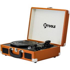 Resim Ktools Nostalgie K344 Bluetoothlu Çanta Kahverengi Pikap 