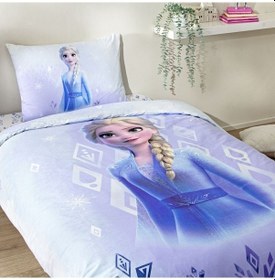 Resim Taç Lisanslı Disney Frozen Diamond Tek Kişilik Pamuk Nevresim Takımı 000000001000049925 Çok Renkli 