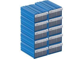 Resim Sembol Plastik Sembol 105 Plastik Çekmeceli Kutu 110X170X65MM (25 Adet) 