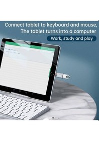 Resim Mcdodo OT-8600 Usb To Lightning Dönüştürücü Soket- Gri 