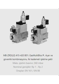 Resim Dungs Mb-Zrdle 420 B01 S50 Doğalgaz Multiblok 