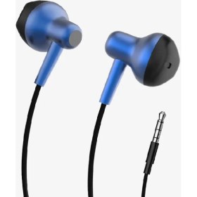 Resim Linktech Süper Bass Kablolu Kulaklık , Linktech H677 Mavi Mikrofonlu Metal Kablolu Kulaklık , Premium Aux Kablolu Kulaklık 