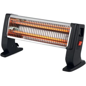 Resim Akel AS1012 Mercan 2 Çubuklu Isıtıcı Siyah 