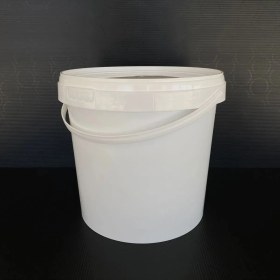 Resim 10 Lt Plastik Kova - 10 Lt Saplı Gıdaya Uygun Sızdırmaz Kilitli Kapaklı 