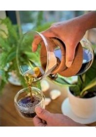 Resim Linanware Chemex Filtre Kahve Demleme Isıya Dayanıklı Borosilikat Cam 600 Ml Dsg-32 