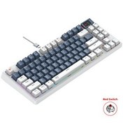 Resim Havit Gamenote KB884L TFT-LCD 1.06" Ekran RGB Red Switch Mekanik Oyuncu Klavyesi 
