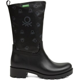 Resim United Colors Of Benetton Benetton Bn-50011-22k Kadın Çizme BN-50011-R1534 Siyah 
