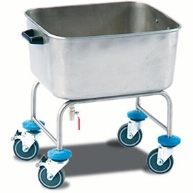 Resim İnoksan Abb 100-bulaşık Basma Arabası 