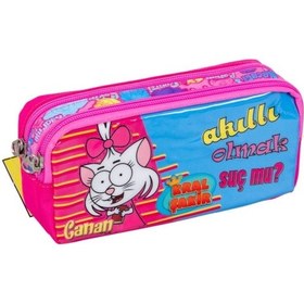 Resim Kral Şakir Çift Bölmeli Kalem Çantası No32169 