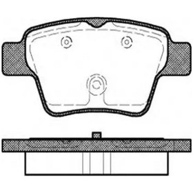 Resim Mga 55177 Arka Fren Balatasi 425476 