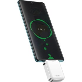 Resim Wiwu WI-M21 Elf Serisi 3in1 Mini Wireless Powerbank 1100MAH 3W Beyaz 