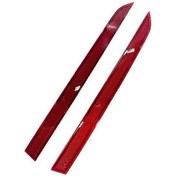 Resim 63147847165 63147847166 Arka Tampon Reflektörü Arka Tampon Fren Reflektörü Şerit Uyarı Işıkları Bmw F30 F31 İçin Kırmızı 