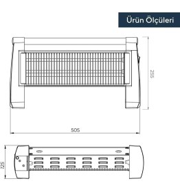 Resim Kumtel Bordo Quartz Isıtıcı 1200 Watt LX-2819 Elektrik İç Mekan Kullanımı İçin Verimli Isıtma 