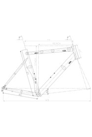 Resim Carraro Race 012 52 Kadro Yol Yarış Bisikleti (174/184 Boy) 