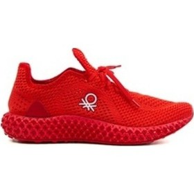 Resim Benetton® | Bn-30008 - 3570 Kırmızı - Erkek Spor Ayakkabı 