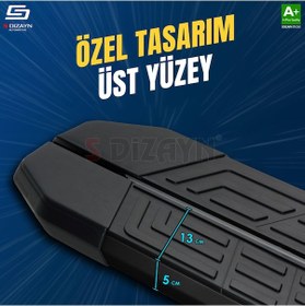 Resim S-dizayn Nissan Qashqai 2 Newline Siyah Yan Basamak 173 Cm 2014-2 