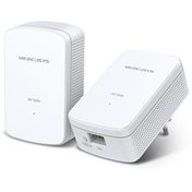 Resim TP-LINK MERCUSYS MP500 KIT 1000Mbps KABLOSUZ POWERLINE GENİŞLETİCİ 