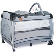 Resim Comfymax Power Park Yatak Oyun Parkı 70x110 - Steel Grey 