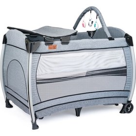 Resim Comfymax Power Park Yatak Oyun Parkı 70x110 - Steel Grey 