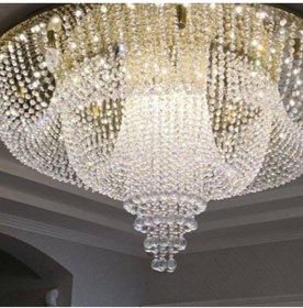 Resim apex avize Gold Özel Tasarım Çift Bolero Avize 121 cm 