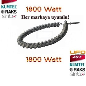 Resim Ufo-Kumtel Uyumlu-Raks-Orion Elektrikli Soba Teli-Rezistansı 1800Watt 