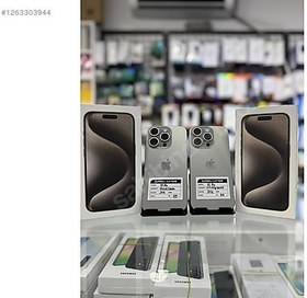 Resim Apple iPhone 15 Pro İkinci El TR | 256 GB | Natürel Titanyum 