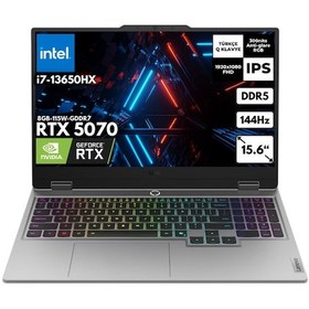 Resim Lenovo LOQ 15IRX10 83JE00EWTRHMF29 i7-13650HX 32 GB 2 TB SSD RTX5070 15.6" W11H Dizüstü Bilgisayar 