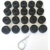 Resim Vw Volkswagen Golf 5 Bijon Saplama Kapağı 17 Mm 20 Adet Şifresiz 