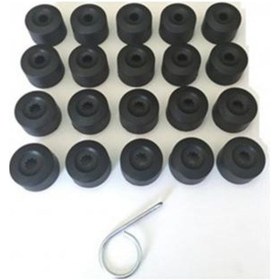 Resim Vw Volkswagen Golf 5 Bijon Saplama Kapağı 17 Mm 20 Adet Şifresiz 