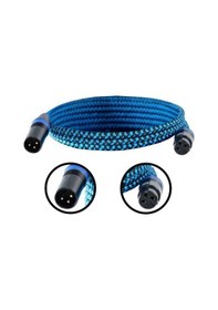 Resim Maxword Mxlr-3m Yüksek Kaliteli Xlr To Xlr 3 Mt. Mikrofon Kablosu 