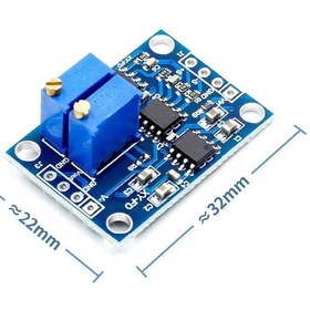 Resim Alkatronik Ad620 Micro Voltaj Sinyal Kuvvetlenirici Modül DC 12V Mikro Küçük Gerilim Ölçme Kartı Enst.Yükselti 