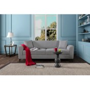 Resim Perla Sofa Azra Yataklı Kanepe Gri Kazayağı 