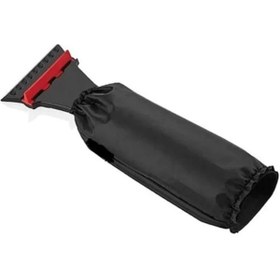Resim ShopZum Eldivenli Araç Oto Buz Kazıyıcı Kırıcı Silikonlu Cam Kar Silici Temizleyici Buz Kırıcı Cam 