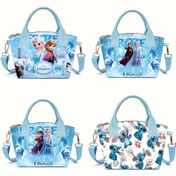 Resim Disney Frozen Olaf Çapraz Vücut Çantası - Ayarlanabilir Askılı Sevimli Günlük Omuz Çantası, Hafif Fermuarlı Kapatma - Günlük Kullanım ve Doğum Günü Hediyeleri İçin Mükemmel - Mavi, Pembe, Desen Seçenekleriyle Mevcut 