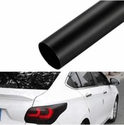 Resim AUTOFOLYO Koyu Siyah Far Filmi 30cm X 2 Metre 