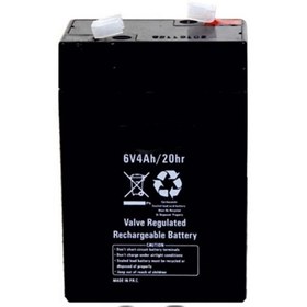 Resim Light up 6v 4ah Bakımsız Akü 