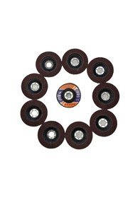 Resim Titex 115mm Flap Zımpara 120 Kum 10 Adet 